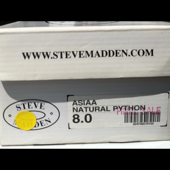 ✨NEW✨STEVE MADDEN PYTHON - Picture 8 of 8